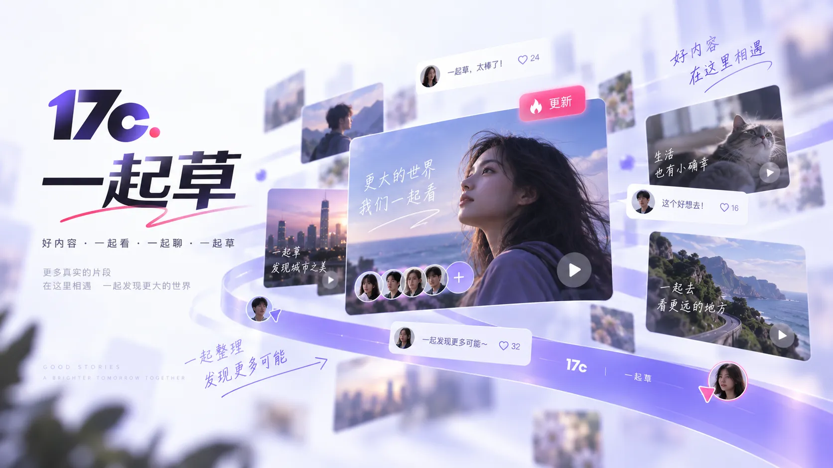 一起草内容在不同屏幕上的阅读方式